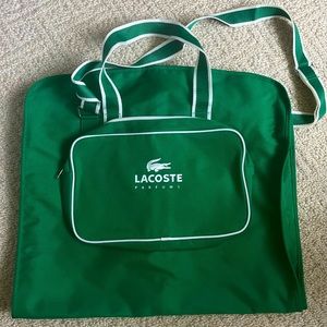 Vintage Lacoste garment bag